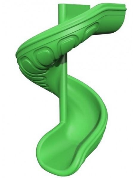 Винтовой спуск пластиковый зеленый Турция 200 см